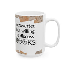 Load image into Gallery viewer, Book Lover Ceramic Mug