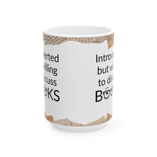 Load image into Gallery viewer, Book Lover Ceramic Mug