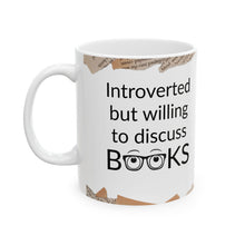 Load image into Gallery viewer, Book Lover Ceramic Mug