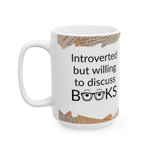 Load image into Gallery viewer, Book Lover Ceramic Mug