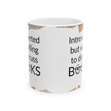 Load image into Gallery viewer, Book Lover Ceramic Mug
