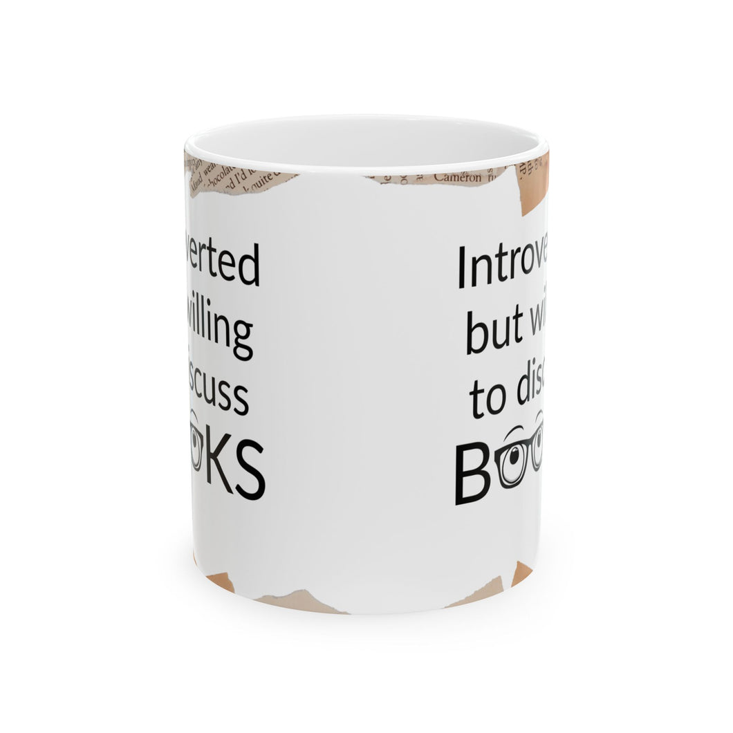 Book Lover Ceramic Mug