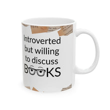 Load image into Gallery viewer, Book Lover Ceramic Mug
