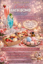 Load image into Gallery viewer, Couples Bath Bomb Date Night Experience
